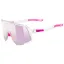 Uvex Sequenze Glasses in Clear / Mirror Pink