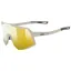 Uvex Sequenze Glasses in Grey Matt / Mirror Gold