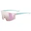 Uvex Skyryse Jr. Glasses in Pink-Green Matt/Mirror Pink