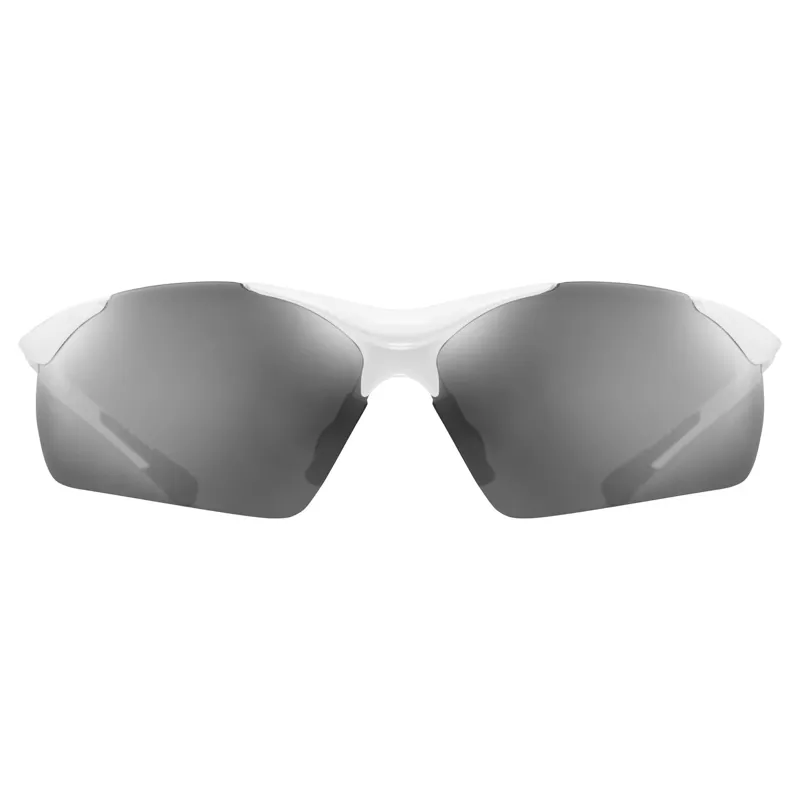 Uvex Sportstyle 223 Glasses in White / Litemirrow Silver-1