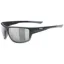 Uvex Sportstyle 230 Glasses in Black Mat/Litemirror Silver
