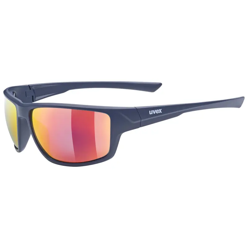 Balfes Bikes Uvex Sportstyle 230 Glasses in Blue Mat/Mirror Red | Free postage over £30, £10 off first order, price match & 0% finance.