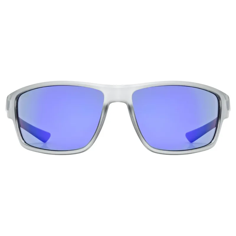 Uvex Sportstyle 230 Glasses in Smoke Matt/Mirror Blue-1
