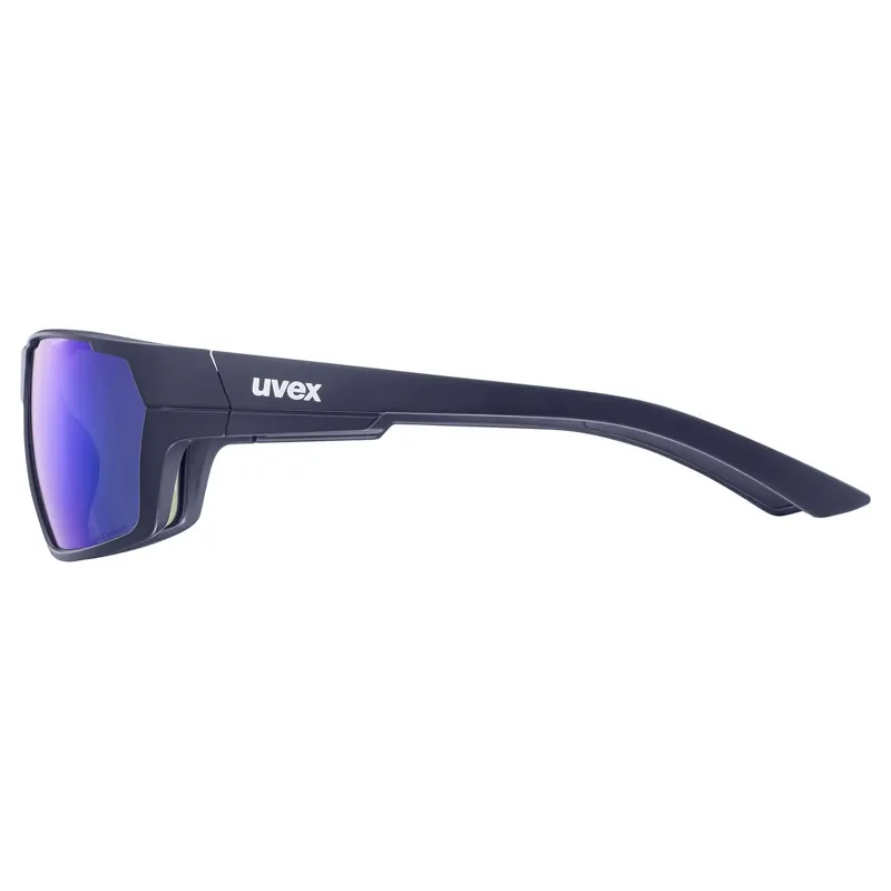 Uvex Sportstyle 233 P Glasses in Deep Space Mat/Mirror Blue-2