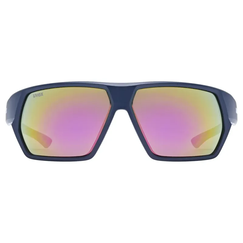 Uvex Sportstyle 238 Glasses in Deep Space Matt/Mirror Red-1