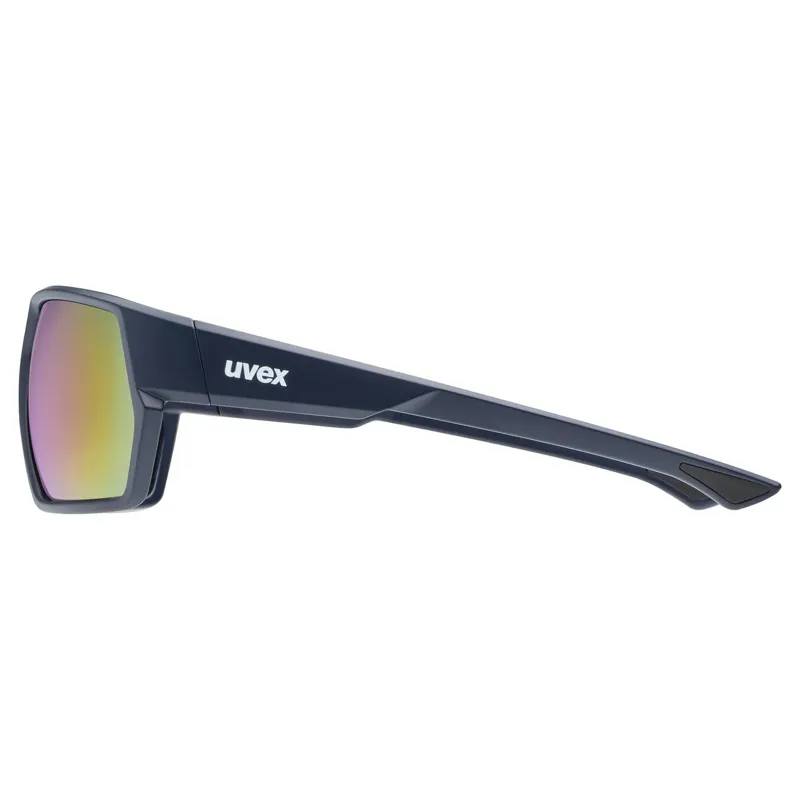 Uvex Sportstyle 238 Glasses in Deep Space Matt/Mirror Red-2