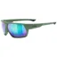 Uvex Sportstyle 238 Glasses in Moss Matt/Mirror Green
