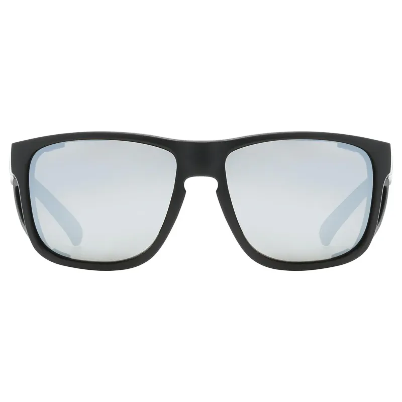 Uvex Sportstyle 312 Glasses in Black Mat/Mirror Silver-1