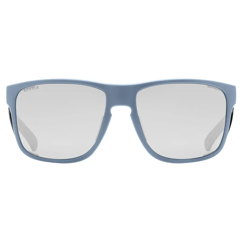 Uvex Sportstyle 312 Glasses in Stone Blue M./Mirror Silver-1