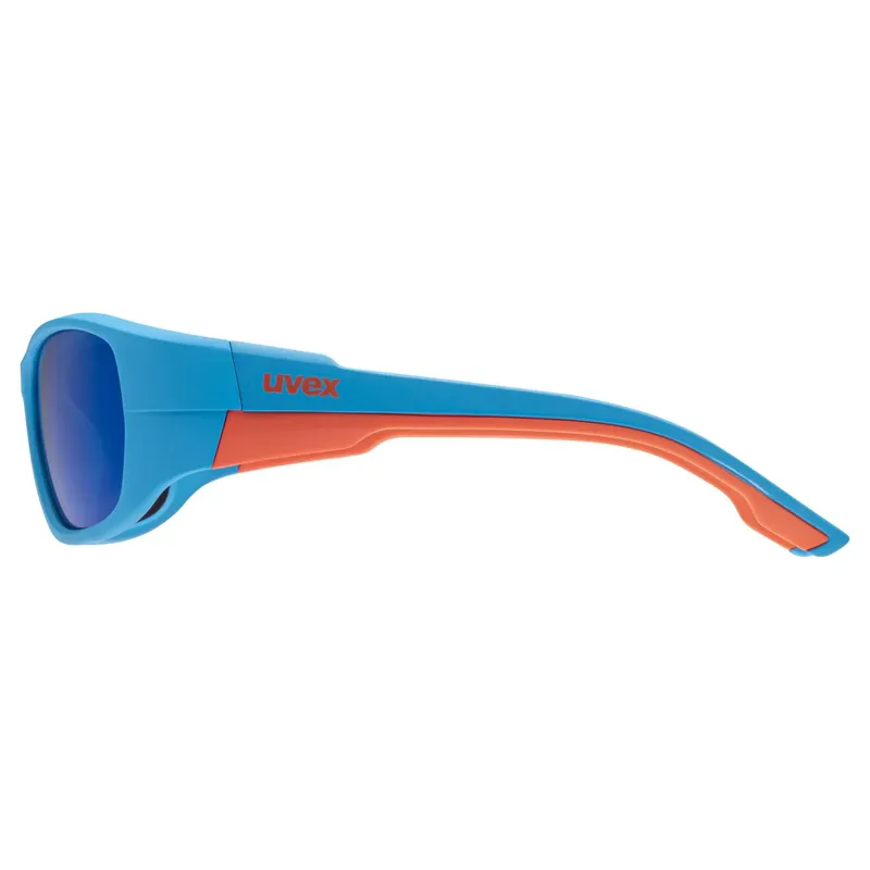 Uvex Sportstyle 514 Glasses in Blue Matt/Mirror Blue-2