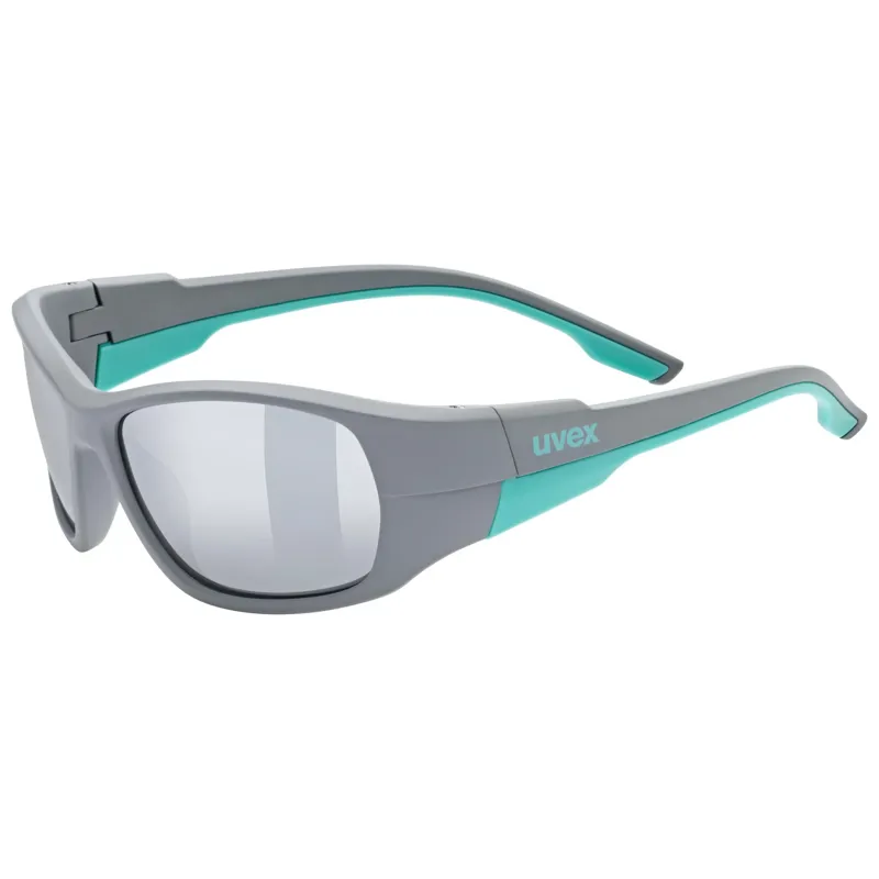 Balfes Bikes Uvex Sportstyle 514 Glasses in Grey Matt/Mirror Silver | Free postage over £30, £10 off first order, price match & 0% finance.