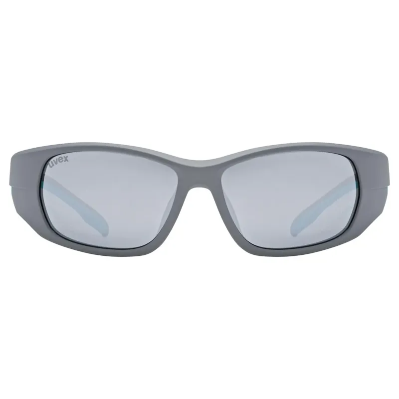 Uvex Sportstyle 514 Glasses in Grey Matt/Mirror Silver-1