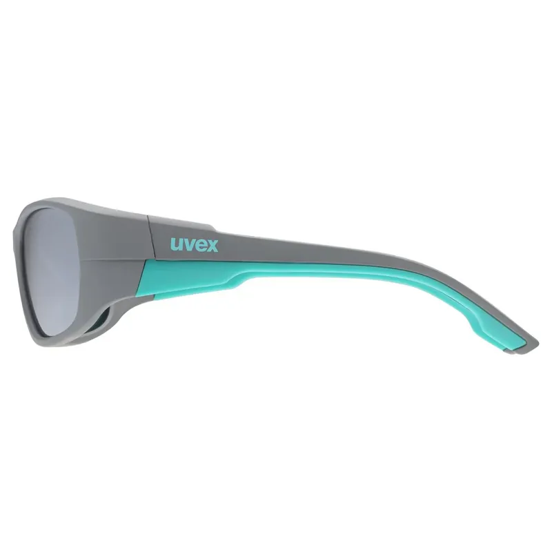 Uvex Sportstyle 514 Glasses in Grey Matt/Mirror Silver-2