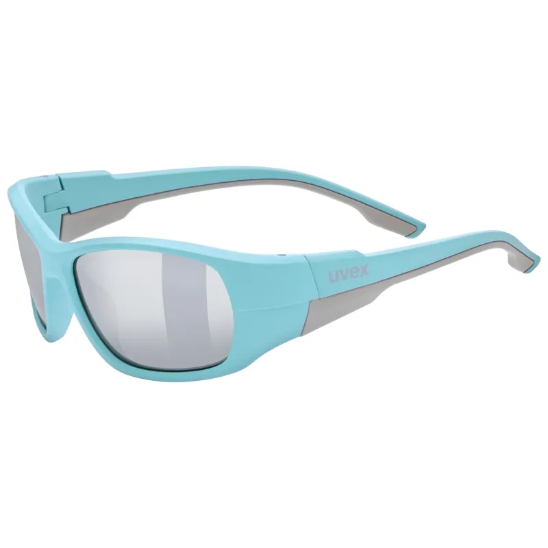 Balfes Bikes Uvex Sportstyle 514 Glasses in Lightblue/Mirror Silver | Free postage over £30, £10 off first order, price match & 0% finance.