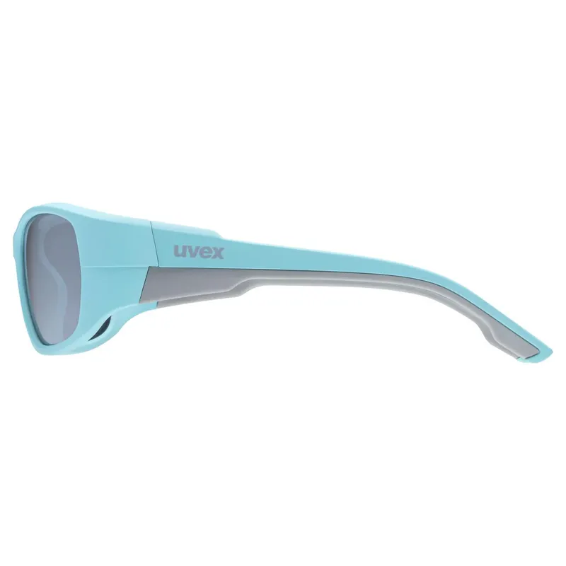 Uvex Sportstyle 514 Glasses in Lightblue/Mirror Silver -2