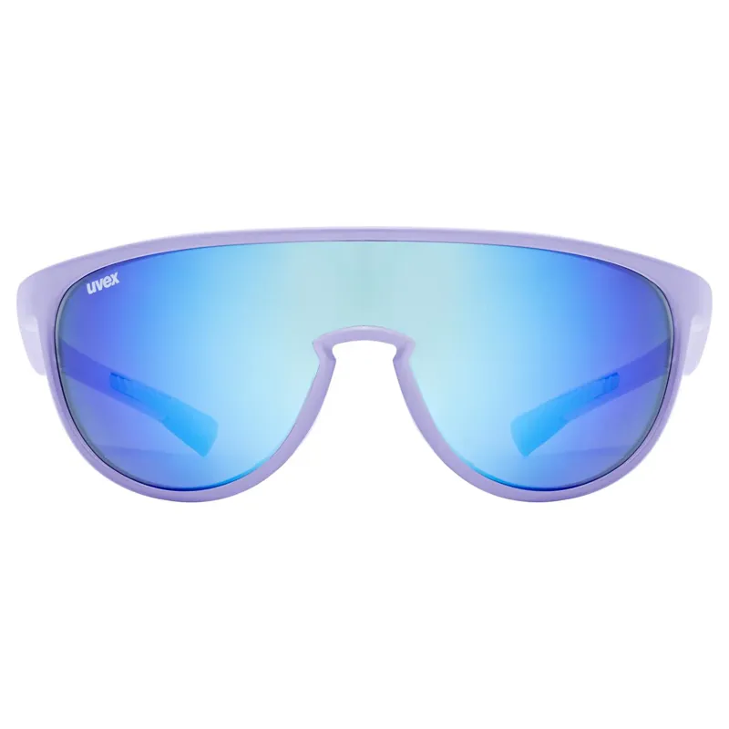 Uvex Sportstyle 515 Glasses in Lavender Matt/Mirror Blue-1