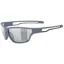 Uvex Sportstyle 806 V Glasses in Grey Matt / Smoke