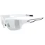 Uvex Sportstyle 806 V Glasses in White / Smoke