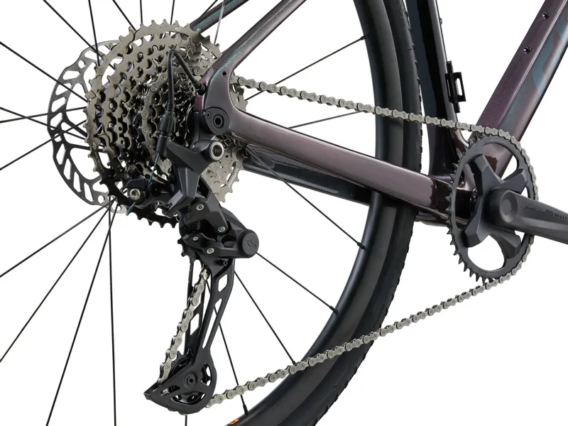 Giant FastRoad AR Advanced 1 Hybrid Bike 2025 in Dark Iridescent-3