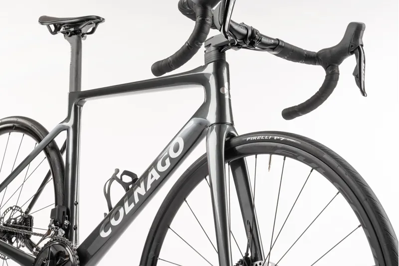 Colnago V4 Disc Road Bike Ultegra Di2 12 Speed 2025 in VDDK Black-4