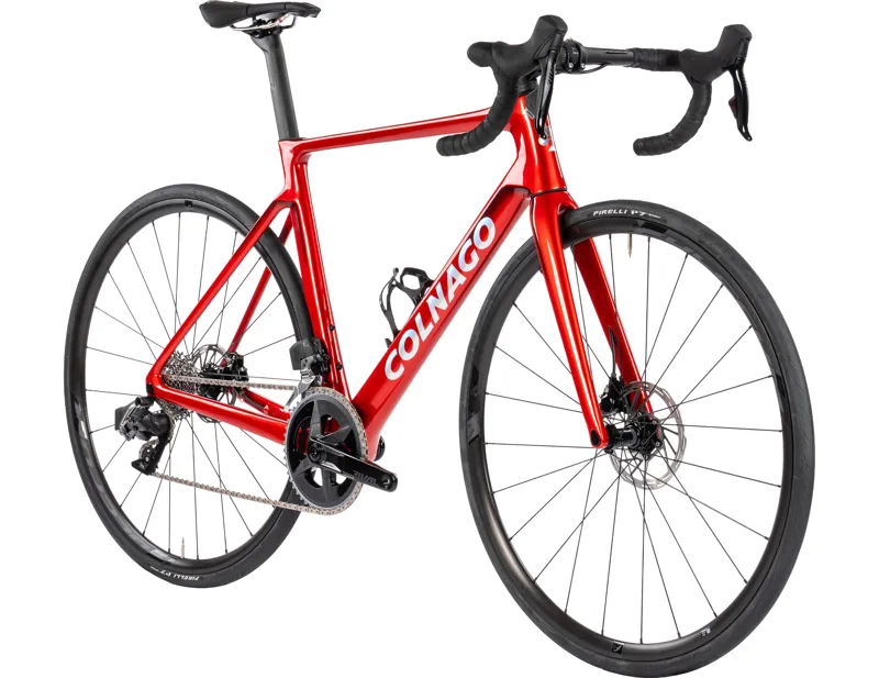Colnago V4 Disc Road Bike Ultegra Di2 12 Speed 2025 in VDRD Red-1