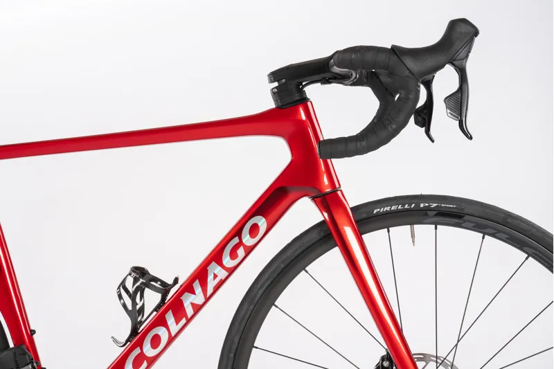 Colnago V4 Disc Road Bike Ultegra Di2 12 Speed 2025 in VDRD Red-5