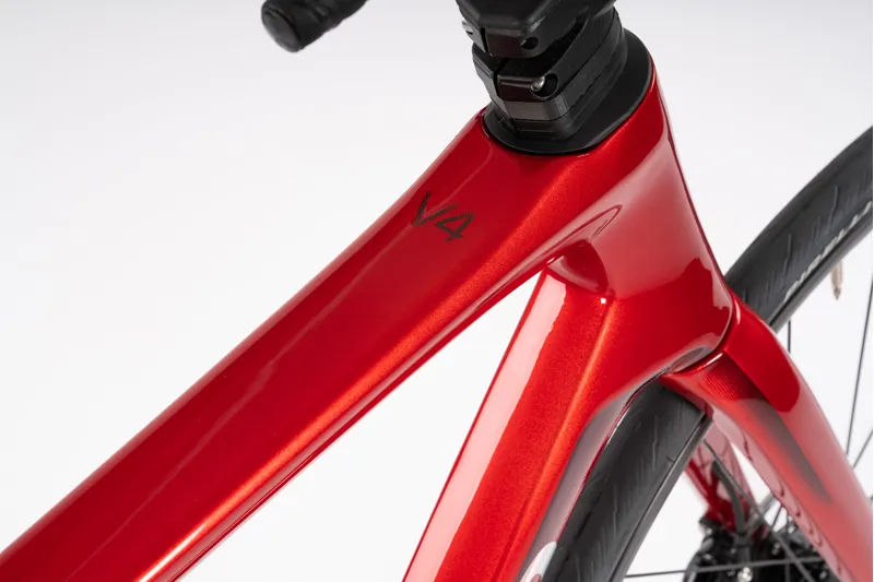 Colnago V4 Disc Road Bike Ultegra Di2 12 Speed 2025 in VDRD Red-7