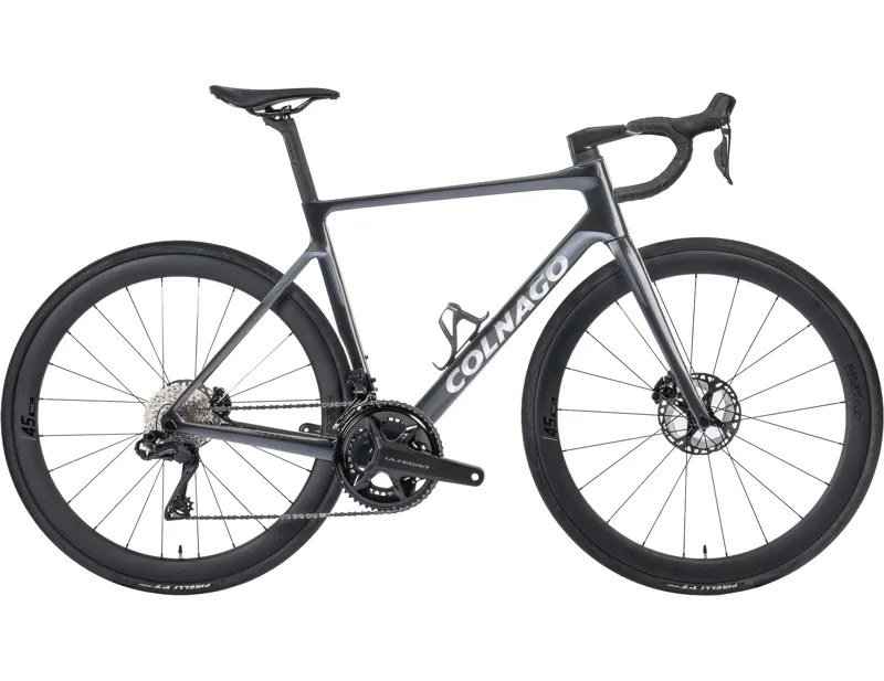 Colnago V4 Disc Road Bike SC45 Wheels Ultegra Di2 12s 2025 in VDDK Black