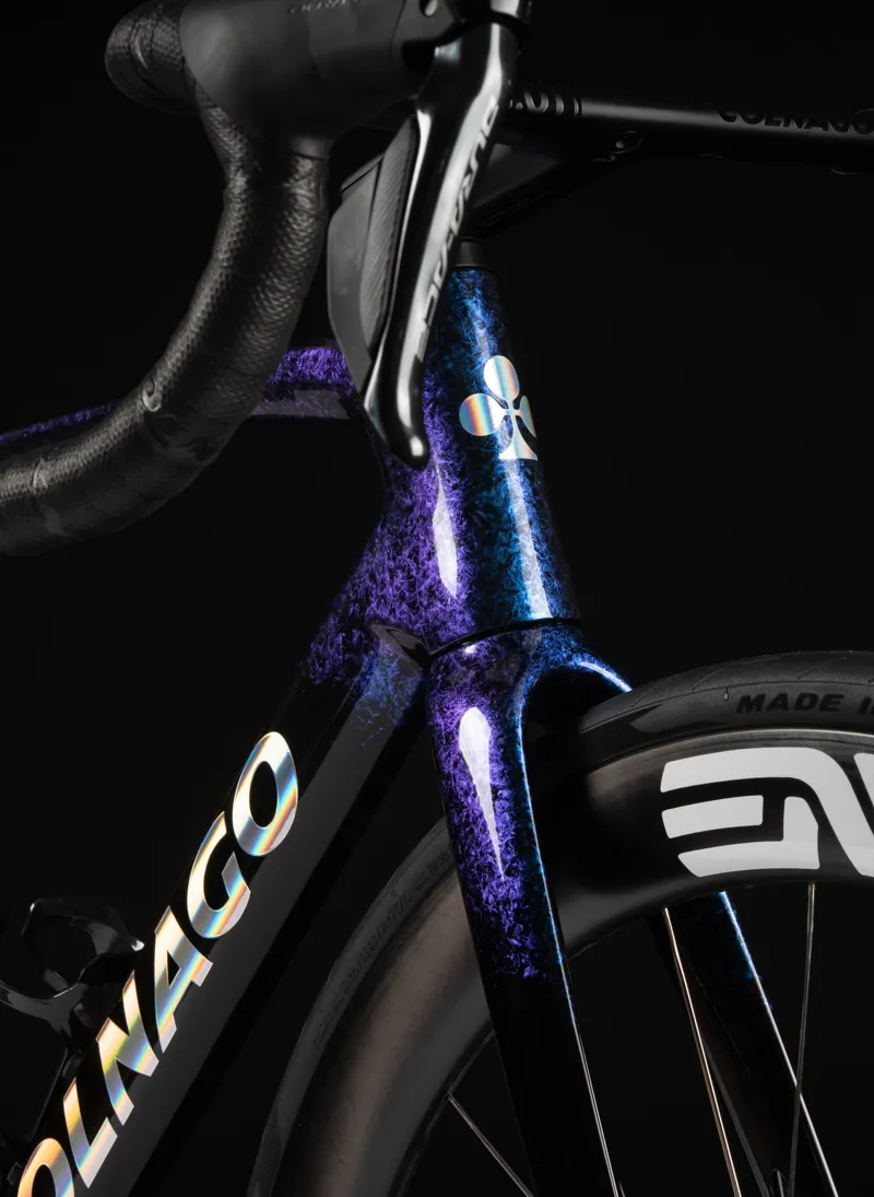 Colnago V5rs Disc Carbon Road Bike Dura Ace Di2 2025 in STBU Blue-8
