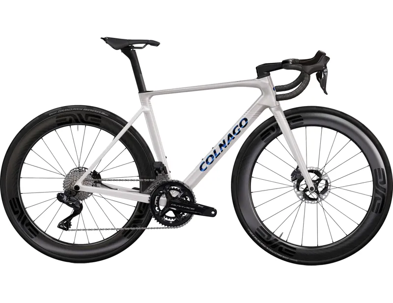 Colnago V5RS Disc 2026 Carbon Road Frameset in VRWB White/Grey-1