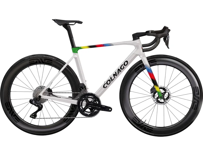 Colnago V5RS Disc 2026 Carbon Road Frameset in World Champ White-1