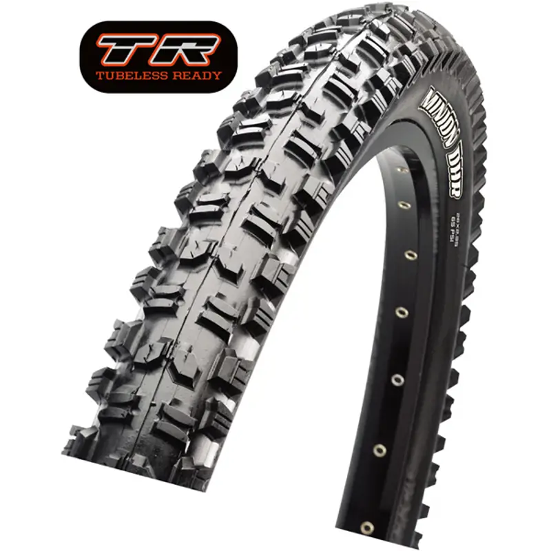 Balfes Bikes Maxxis Minion DHR2 27.5x2.6 EXO DC 60TPI Tyre in Black | Free postage over £30, £10 off first order, price match & 0% finance.