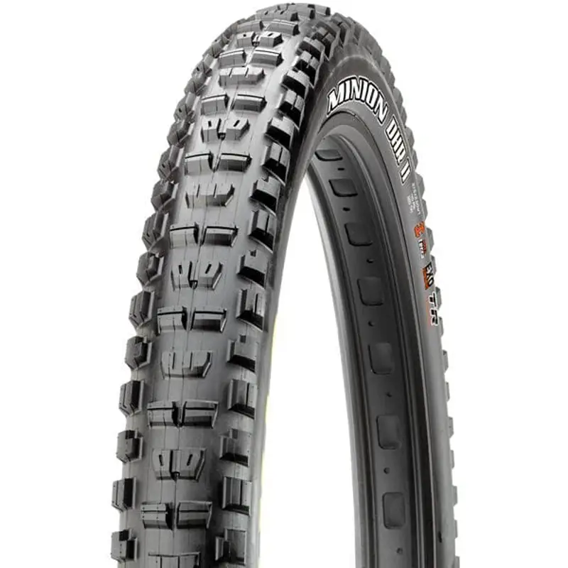 Balfes Bikes Maxxis Minion DHR II 27.5 x 2.4 Folding 3C MaxxGrip EXO+ Trail Tyre in Black | Free postage over £30, £10 off first order, price match & 0% finance.