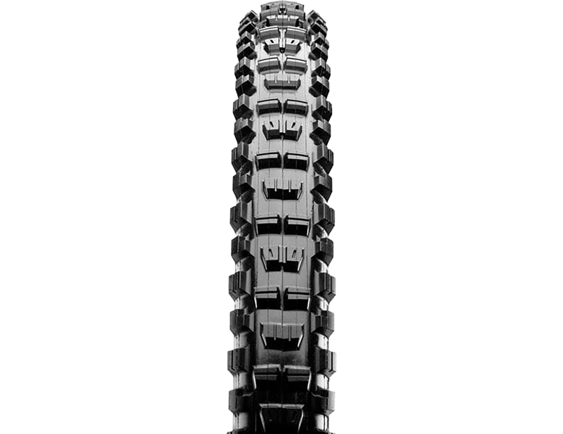Maxxis Minion DHR II 26 x 2.30 inch 60 TPI Folding Dual Compound EXO Tubeless Tyre in Black-1
