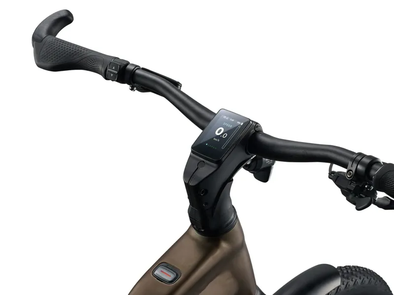EX DISPLAY Giant Explore E+ 3 Stagger Electric Hybrid Bike 2026 Small in Pyrite Brown-9