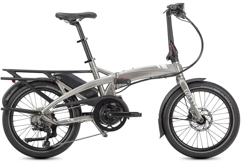 Balfes Bikes Tern Vektron S10 Electric Folding Bike 2025 in Gloss Silver | Free postage over £30, £10 off first order, price match & 0% finance.