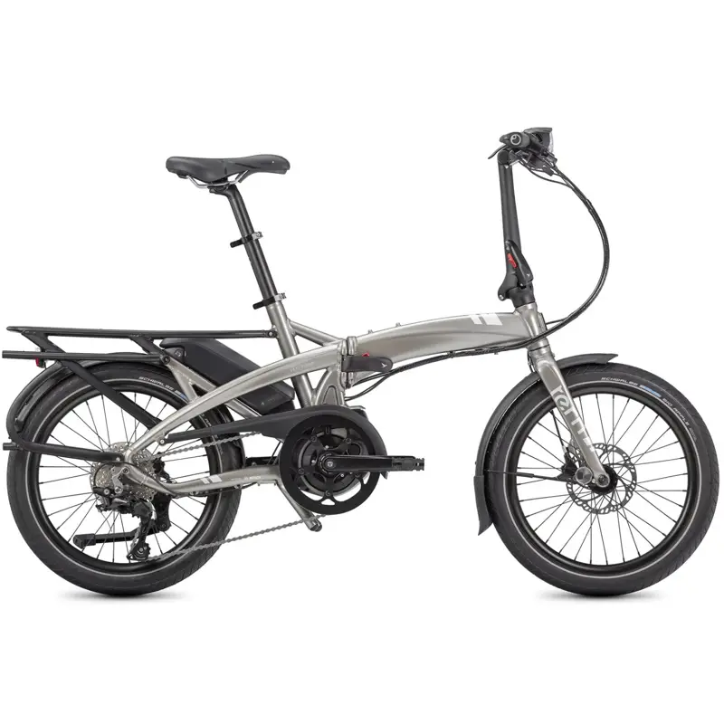 Balfes Bikes Tern Vektron S10 Electric Folding Bike 2025 in Gloss Silver | Free postage over £30, £10 off first order, price match & 0% finance.