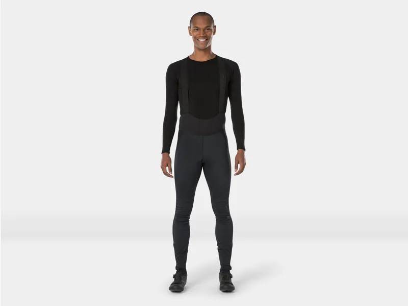 Bontrager Velocis Unpadded Winter Bib Tights in Black