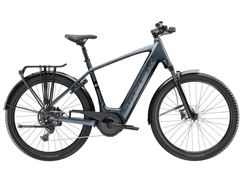 EX DISPLAY Trek Verve+ 4 400Wh Electric Hybrid Bike Size Medium 2026 in Galactic Grey