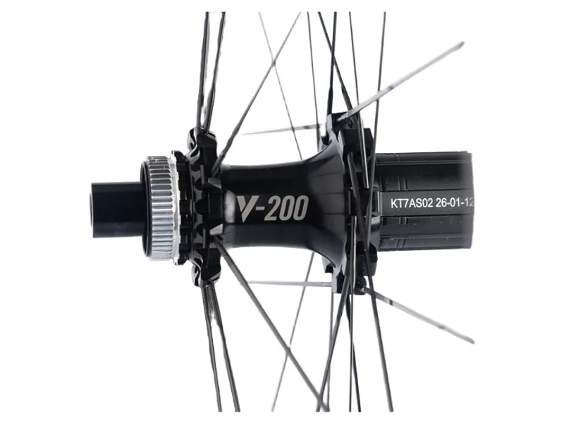 Vision SC 45 i30 Disc Carbon Road Wheelset SRAM XDR in Black-8