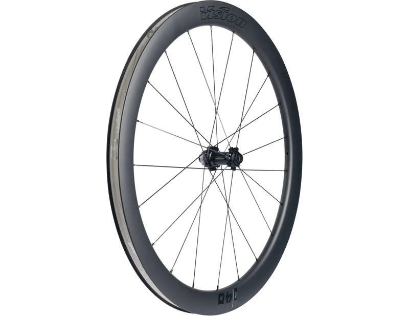 Vision SC 48 i25 Disc Carbon Wheelset Tubeless Ready Microspline in Black-2