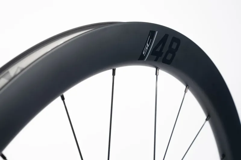 Vision SC 48 i25 Disc Carbon Wheelset Tubeless Ready Microspline in Black-5