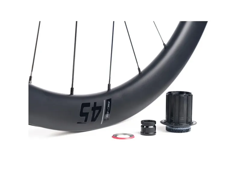 Vision SC 45 SL i23 Disc Carbon XDR Wheelset in Black-4