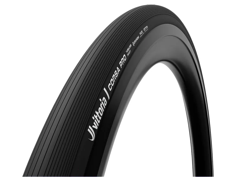 Vittoria Corsa Pro 700c Fold TLR G2.0 Tyre in Full Black