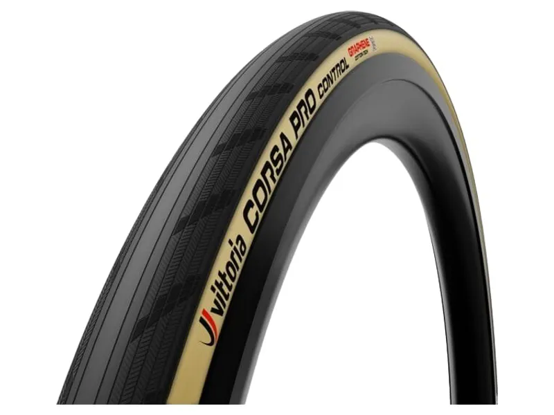 Vittoria Corsa Pro Control 700c Folding TLR G2.0 Tyre in Black/Tan