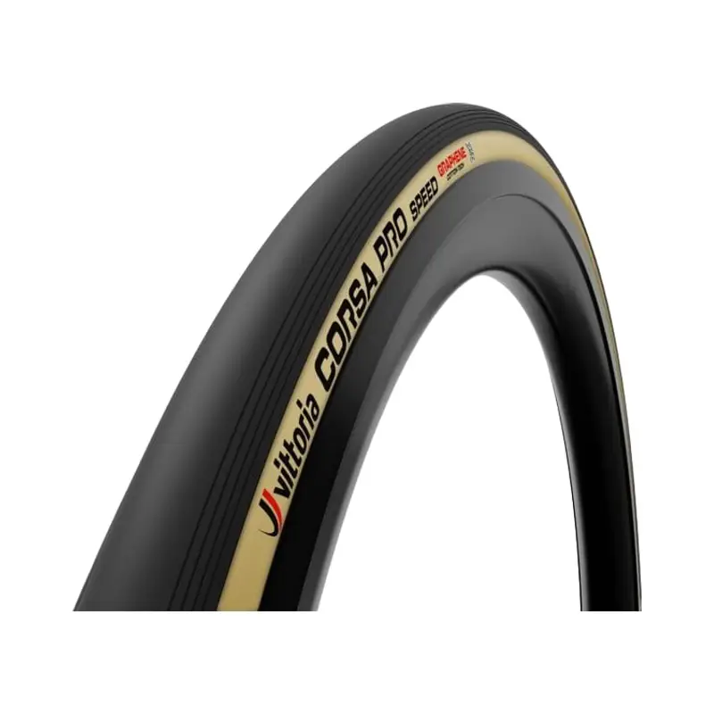 Balfes Bikes Vittoria Corsa Pro Speed Tyre in Tan/Black | Free postage over £30, £10 off first order, price match & 0% finance.