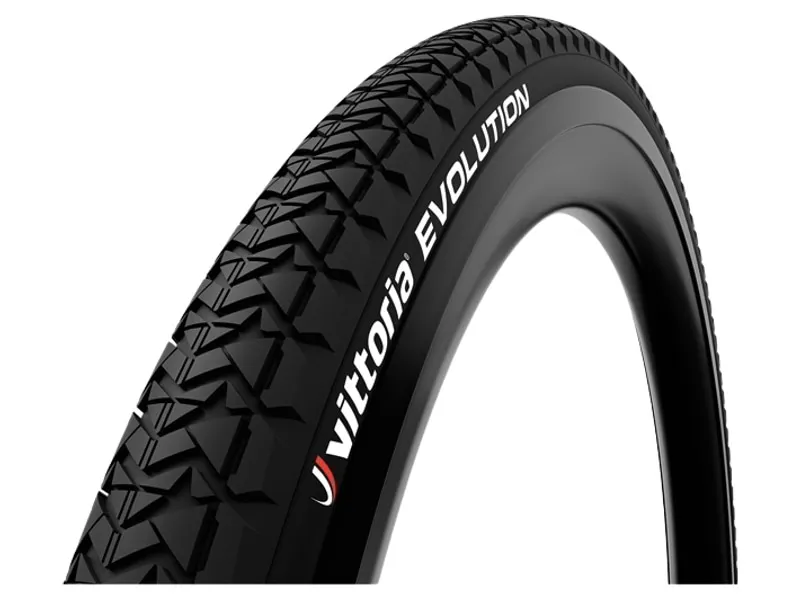 Vittoria Evolution II 26 x 1.9 Non-Foldable Rigid Full Black Tyre