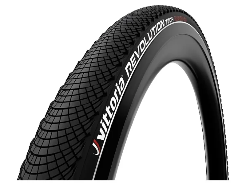 Vittoria Revolution Tech 27.5X2.0in Rigid Refl G2.0 Tyre in Black