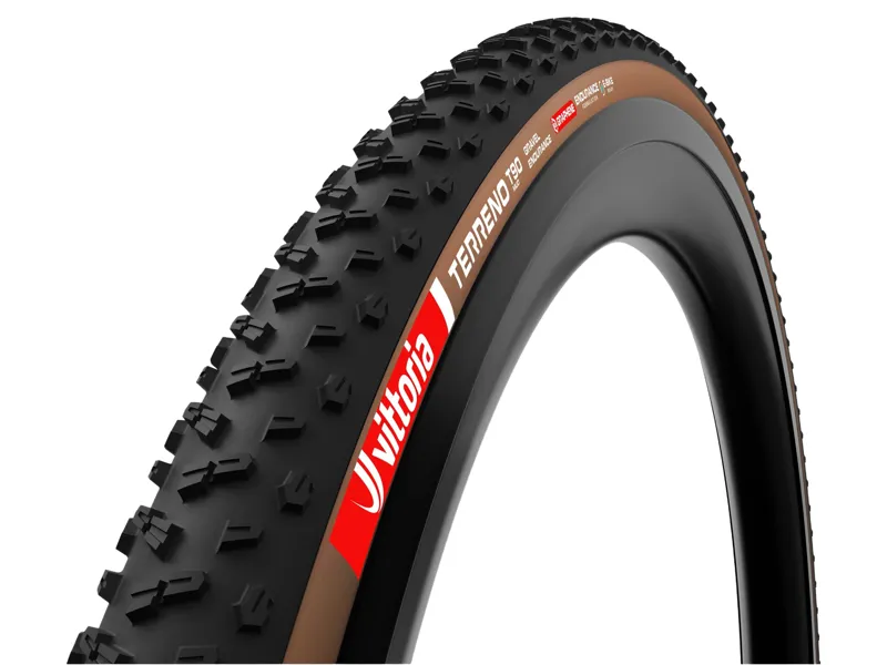 Vittoria Terreno T90 700c Mud Gravel Endurance G2.0 Tubeless Ready Tyre in Brown