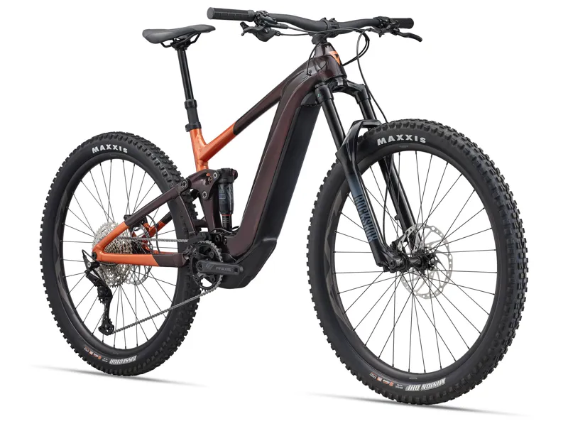 Giant Trance X E+ 3 Full Suspension Electric Mountain Bike 2024 in Cordovan-1